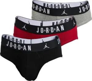 Труси (брифи) Nike JORDAN FLIGHT червоні, чорні, сірі (3 штуки) JM0743-H24