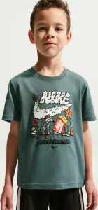 Футболка дитяча Nike REST AND RECOVERY темно-зелена 86N985-G3S