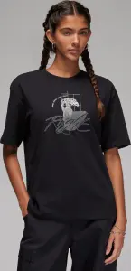 Футболка жіноча Nike JUMPMAN GRAPHIC чорна FD7244-010