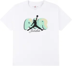 Футболка підліткова Nike JORDAN AIR BUBBLE біло-зелена 45F859-001