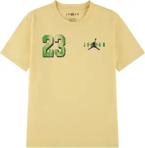 Футболка підліткова Nike JORDAN BROOKLYN VARSITY жовто-зелена 95F748-X5U