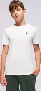 Футболка підліткова Nike JORDAN JUMPMAN AIR EMBROIDERED біла 95D266-001