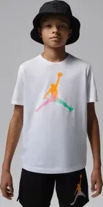 Футболка підліткова Nike JORDAN TIE DYE JUMPMAN біла 95F822-001