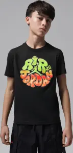 Футболка підліткова Nike SUPER SPLASH BUBBLE чорна 95F895-023