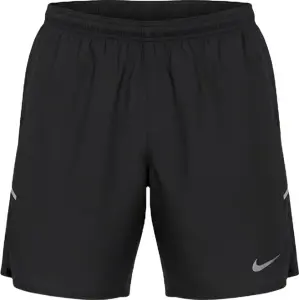 Шорти для бігу Nike MILER DRI-FIT 18CM BRIEFS-LINED чорні IF2070-010