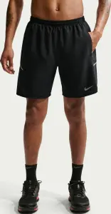 Шорти для бігу Nike MILER DRI-FIT 18CM BRIEFS-LINED чорні IF2070-010