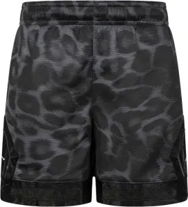 Шорти підліткові Nike JORDAN DRI-FIT ALLOVER PRINT DIAMOND темно-сіро-чорні 45F562-023