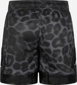 Шорти підліткові Nike JORDAN DRI-FIT ALLOVER PRINT DIAMOND темно-сіро-чорні 45F562-023
