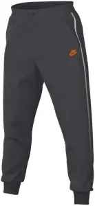Спортивные штаны Nike TECH FLEECE темно-серо-оранжевые HQ3747-060