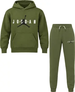Спортивний костюм підлітковий Nike JORDAN JUMPMAN оливковий 95B910-EF9__95B912EF9