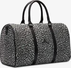 Сумка Nike JORDAN MONOGRAM DUFFLE BAG 25L біло-чорна MM0978-I00