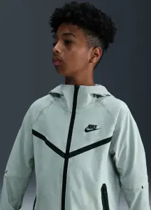 Толстовка подростковая Nike TECH WOVEN серая HQ8911-034