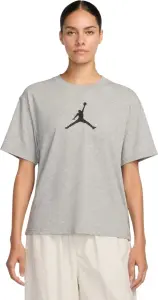 Футболка жіноча Nike JUMPMAN сіро-чорна IR0381-050