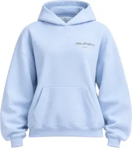 Худі жіноче Nike STUDIO FLEECE MEDIUM WEIGHT OVERSIZED блакитне IU3725-407
