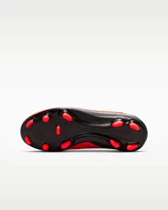 Бутси дитячі Nike JR PHANTOM 6 HIGH CLUB FG/MG червоно-чорні HQ2022-600