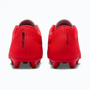 Бутсы детские Nike JR MERCURIAL VAPOR 17 CLUB FG/MG красно-черные IO1487-600
