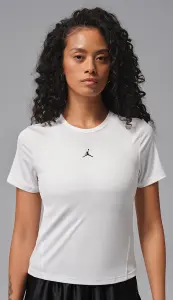 Футболка спортивна жіноча Nike JORDAN SPORT DRI-FIT ESSENTIALS біло-чорна IF2354-100