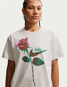 Футболка спортивна жіноча Nike SPORTSWEAR CLASSIC молочна IR7826-072