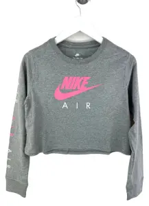 Реглан підлітковий Nike AIR сіро-рожевий DM8982-091