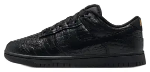 Кроссовки женские Nike DUNK LOW черно-золотые HV4388-001