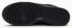 Кроссовки женские Nike DUNK LOW черно-золотые HV4388-001