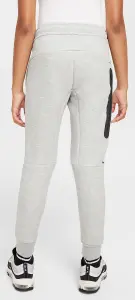 Штани спортивні підліткові Nike TECH FLEECE світло-сіро-чорні HV5869-063