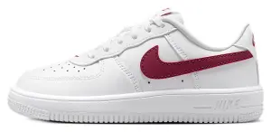 Кросівки дитячі Nike FORCE 1 LOW біло-бордові IF1673-126