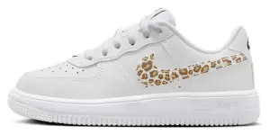 Кросівки дитячі Nike FORCE 1 LOW біло-чорно-золоті IR0271-100