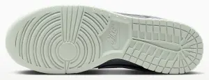 Кроссовки Nike DUNK LOW RETRO серо-белые IH1940-001