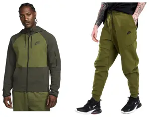 Спортивний костюм Nike SPORTSWEAR оливково-темно-зелений DR8910-355__DR9089-326