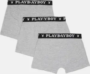 Труси (боксерки) Playboy ANNYA сірі (3 штуки) ANNYA-36