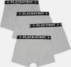 Труси (боксерки) Playboy ANNYA сірі (4 штуки) ANNYA-44