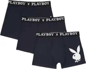 Труси (боксерки) Playboy ANNYA темно-сині (3 штуки) ANNYA-37