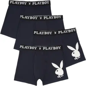 Труси (боксерки) Playboy ANNYA темно-сині (4 штуки) ANNYA-45