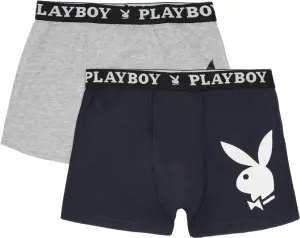 Труси (боксерки) Playboy ANNYA темно-сині, сірі (2 штуки) ANNYA-26