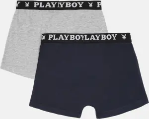 Труси (боксерки) Playboy ANNYA темно-сині, сірі (2 штуки) ANNYA-26