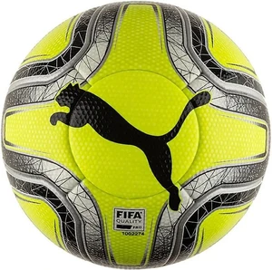 М'яч футбольний Puma FINAL 1 Statement FIFA Q PRO салатово-чорний 8289502 Розмір 5