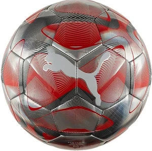 Мяч футбольный Puma FUTURE FLASH BALL серебристо-красный 8326201 Размер 5