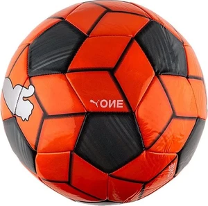 М'яч футбольний Puma ONE STRAP BALL червоно-чорний 8327202 Розмір 5