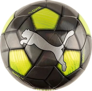 Мяч футбольный Puma ONE STRAP BALL черно-салатовый 8327205 Размер 5
