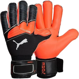 Вратарские перчатки Puma One Grip 2 GC черно-оранжевые 4163401