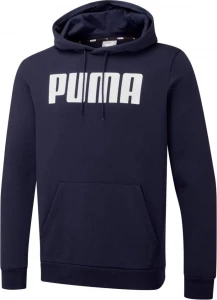 Толстовка Puma ESS Hoody FL big M синяя 84723704