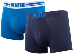 Трусы (боксерки) Puma PLACED LOGO BOXER 2P синие 90651901