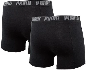 Трусы (боксерки) Puma Basic Boxer 2P черные 88886958