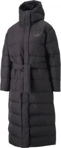 Куртка женская Puma Long Down Coat черная 84935801