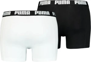 Трусы (боксерки) Puma Basic Boxer 2P черно-белые 90682307