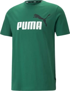 Футболка Puma ESS 2 Col Logo Tee зеленая 58675937