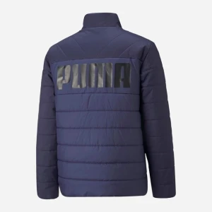 Куртка Puma ESS+ PADDED JACKET темно-синяя 84934906