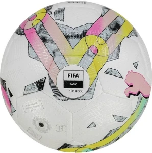 Футбольный мяч Puma ORBITA 4 HYB (FIFA BASIC) белый Размер 5 083778-01