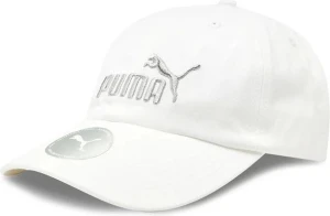 Бейсболка женская Puma ESS NO.1 BB CAP бело-серебряная 024357-07